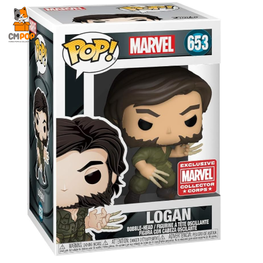 Logan - #653 Marvel Collector Corps Exclusive Funko Pop