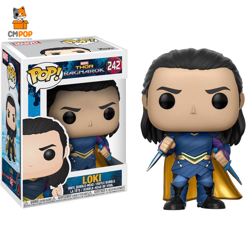 Loki - #242 Funko Pop! Marvel Thor Ragnarok Pop