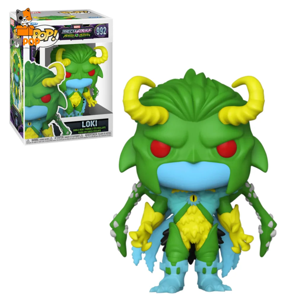 Loki - #992 Funko Pop! Marvel Mech Strike Monster Hunters