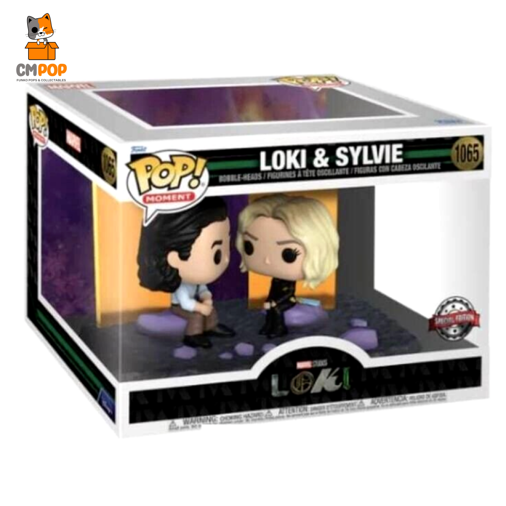 Loki & Sylvie - #1065 Funko Pop! Marvel Moment Pop