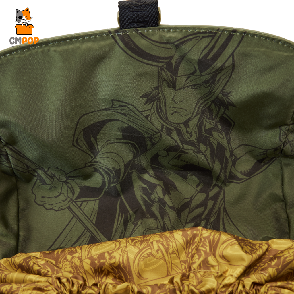 Loki The Traveler Full Size Backback - Marvel Backpack Loungefly