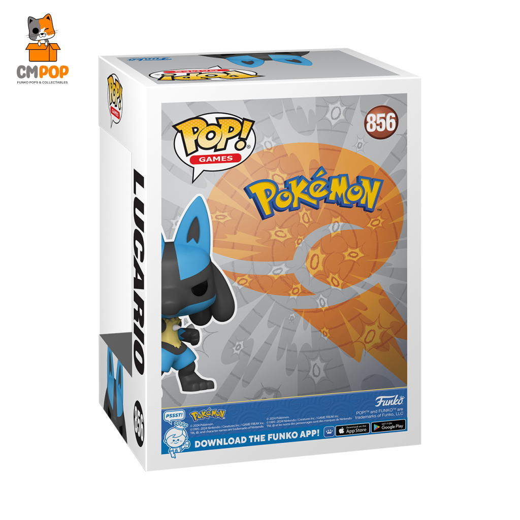 Lucario - #856 Funko Pop! Pokemon Pop