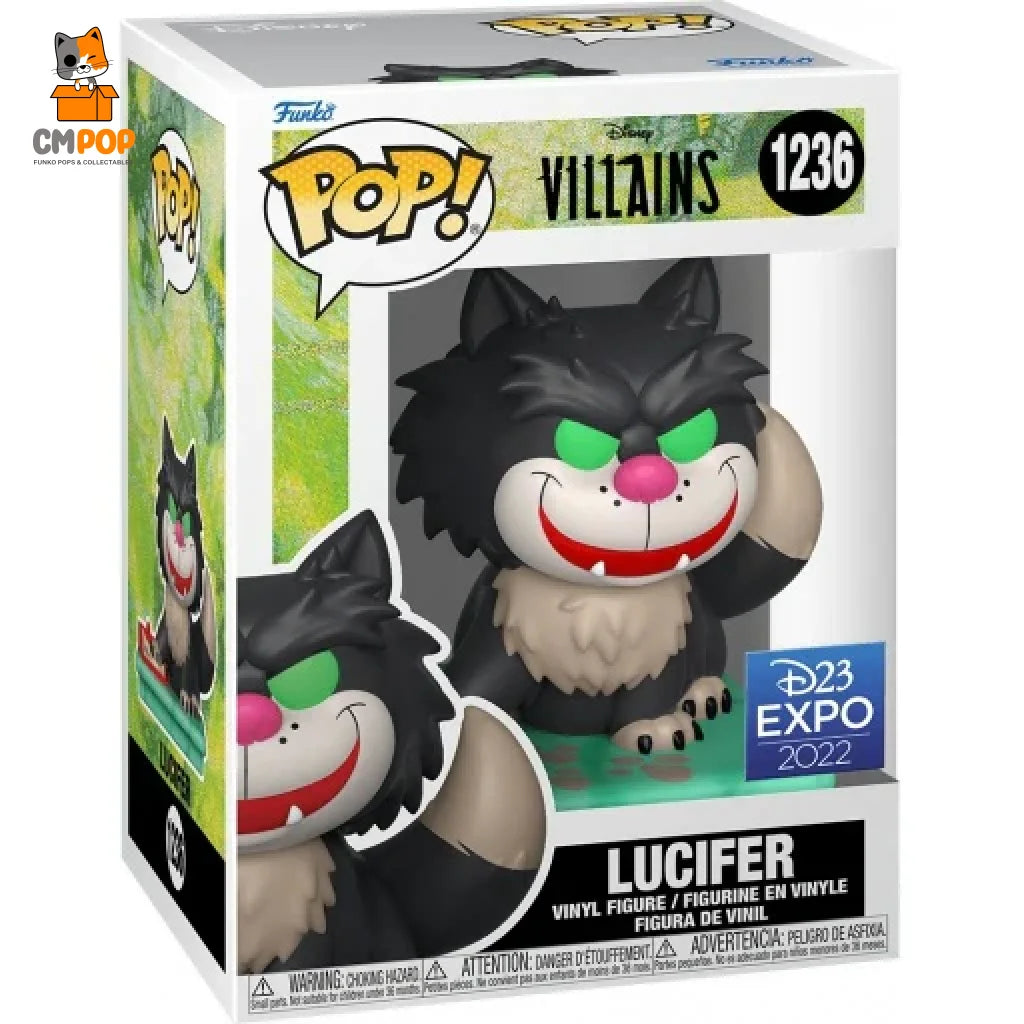 Lucifer #1236 - Funko Pop! -Disney Villians D23 Expo Exclusive Pop