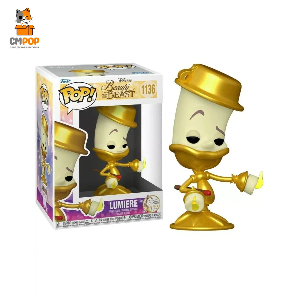 Lumiere - #1136 Funko Pop! Disney Beauty And The Beast Pop