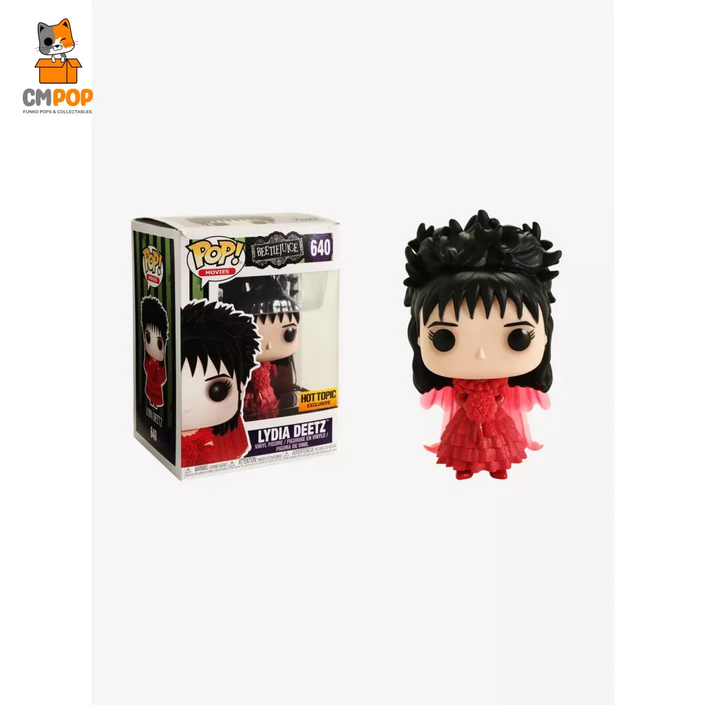 Lydia Deetz - #640 Funko Pop! Movies Beetlejuice Hot Topic Exclusive