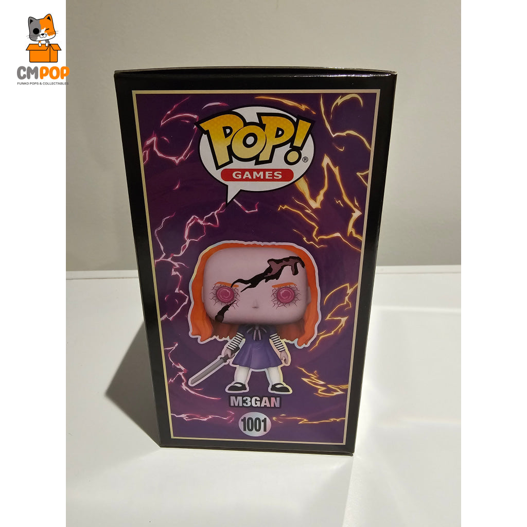 M3Gan - #1001 Funko Fusion Le 500 Piece Nycc Con Stickered Exclusive Minor Tear Pop