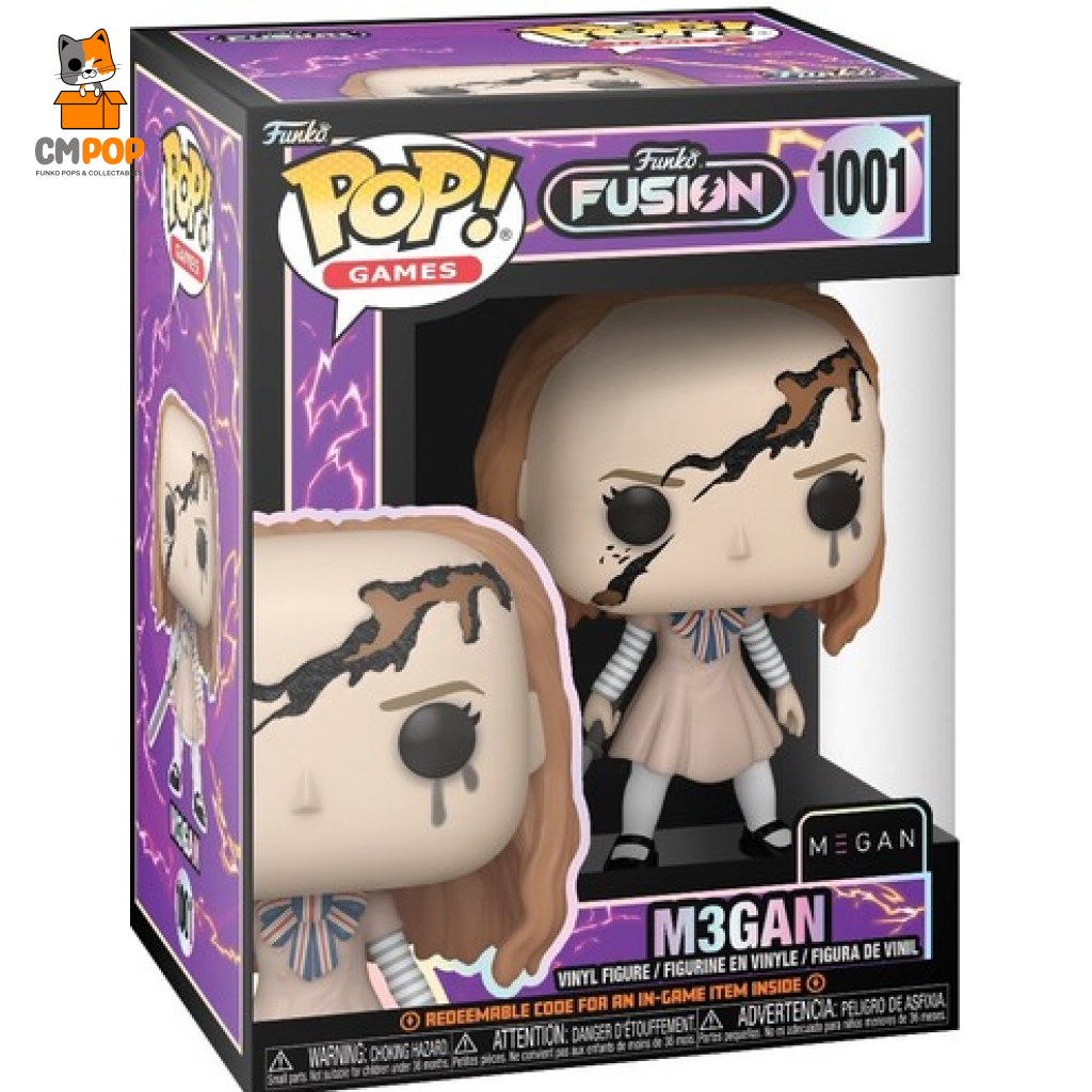 M3Gan - #1001- Funko Pop! Fusion Games Pop