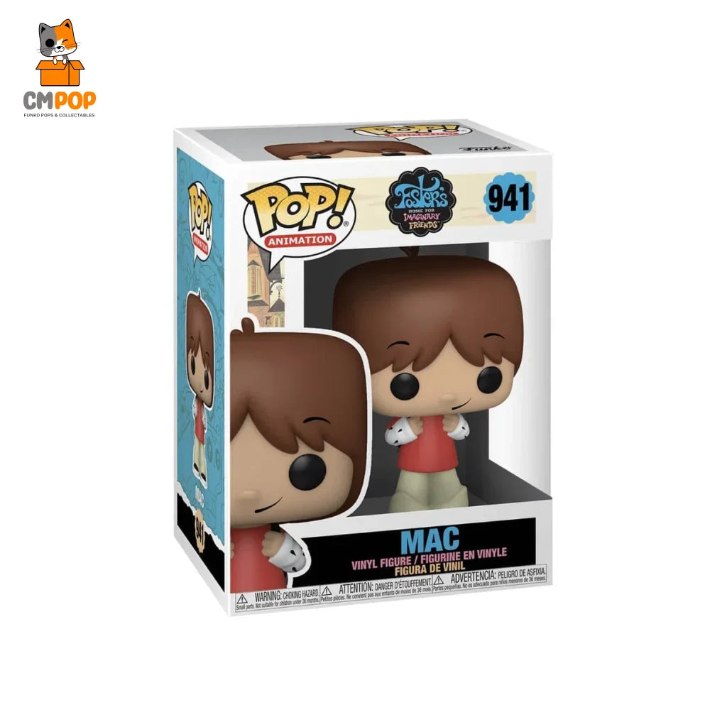 Mac - #941- Funko Pop! Animation Fosters Home For Imaginary Friends