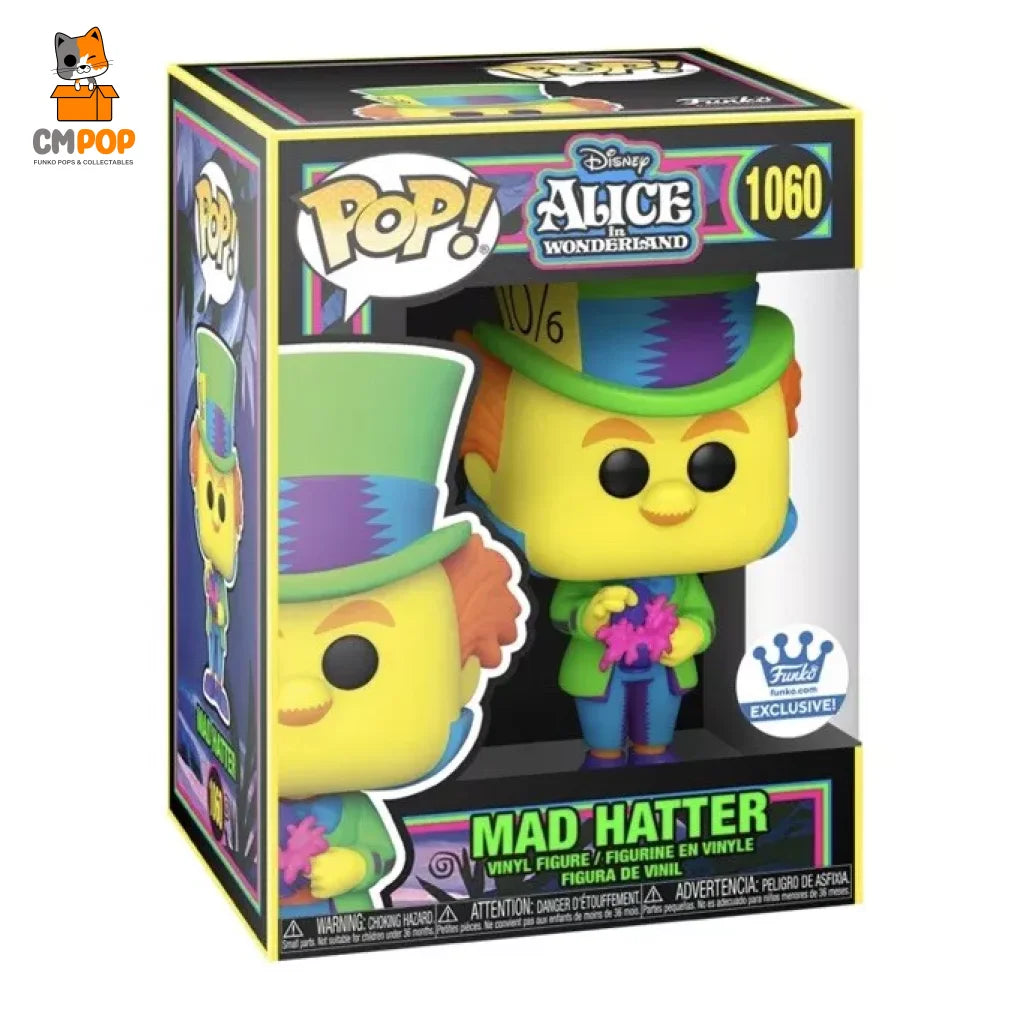 Mad Hatter - #1060 Funko Pop! Disney Alice In Wonderland Exclusive Pop