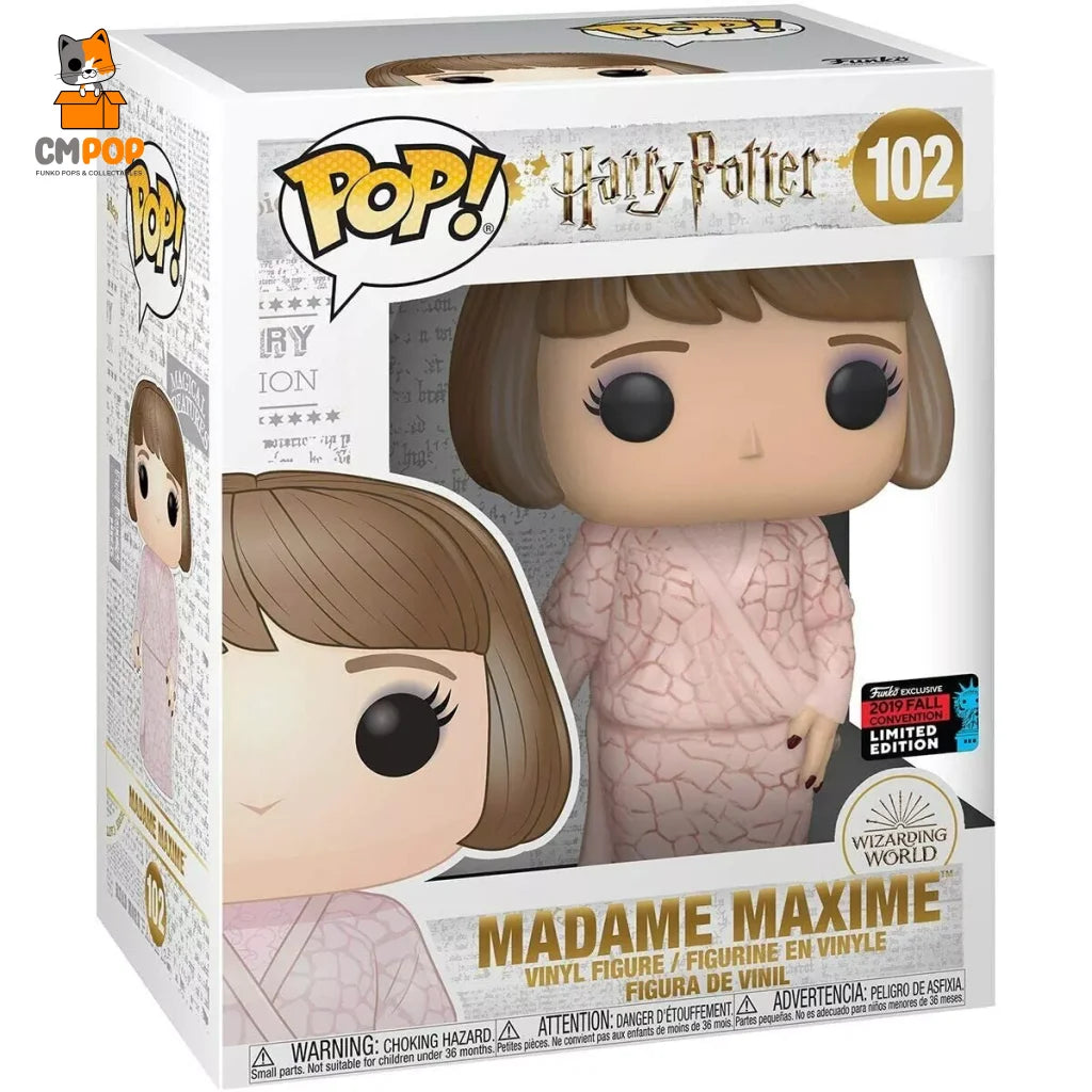 Madame Maxime - #102 Funko Pop! Harry Potter 2019 Fall Convention Limited Edition Pop