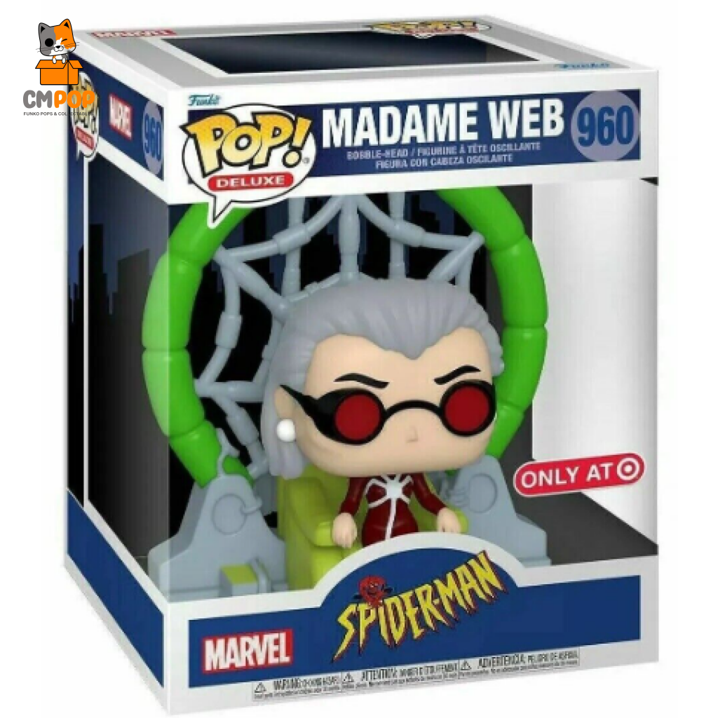 Madame Web - Spiderman #960 Funko Pop Marvel Deluxe Exclsuive Pop