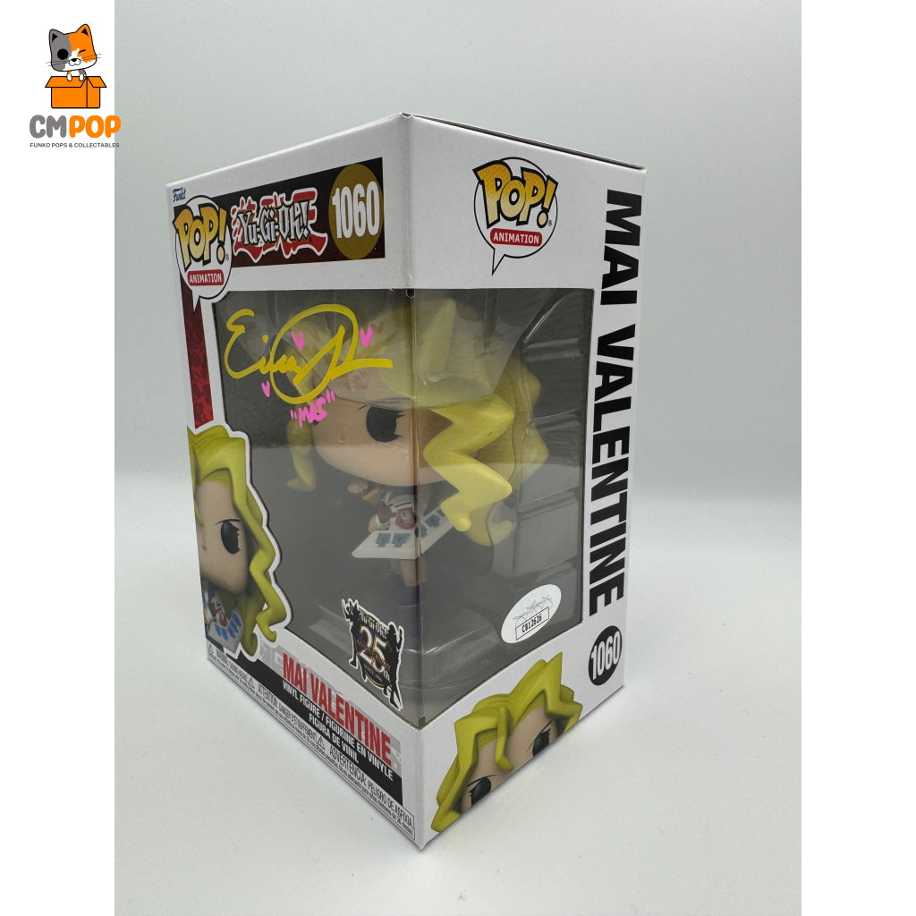 Mai Valentine - #1060 Funko Pop! Animation Yu-Gi-Oh! 25Th Anniversary Signed By Erica Schroeder