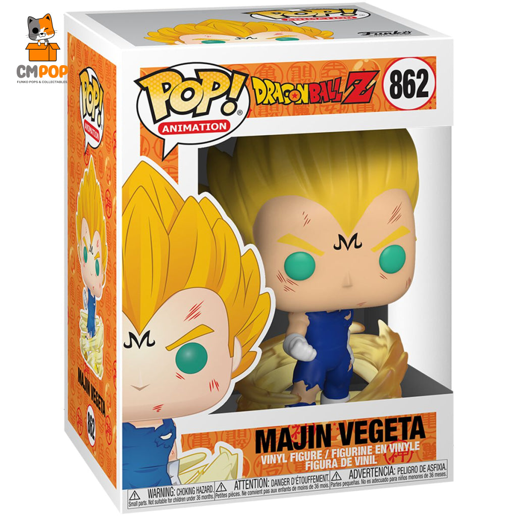 Majin Vegeta - #862 Funko Pop! Dragon Ball Z Pop