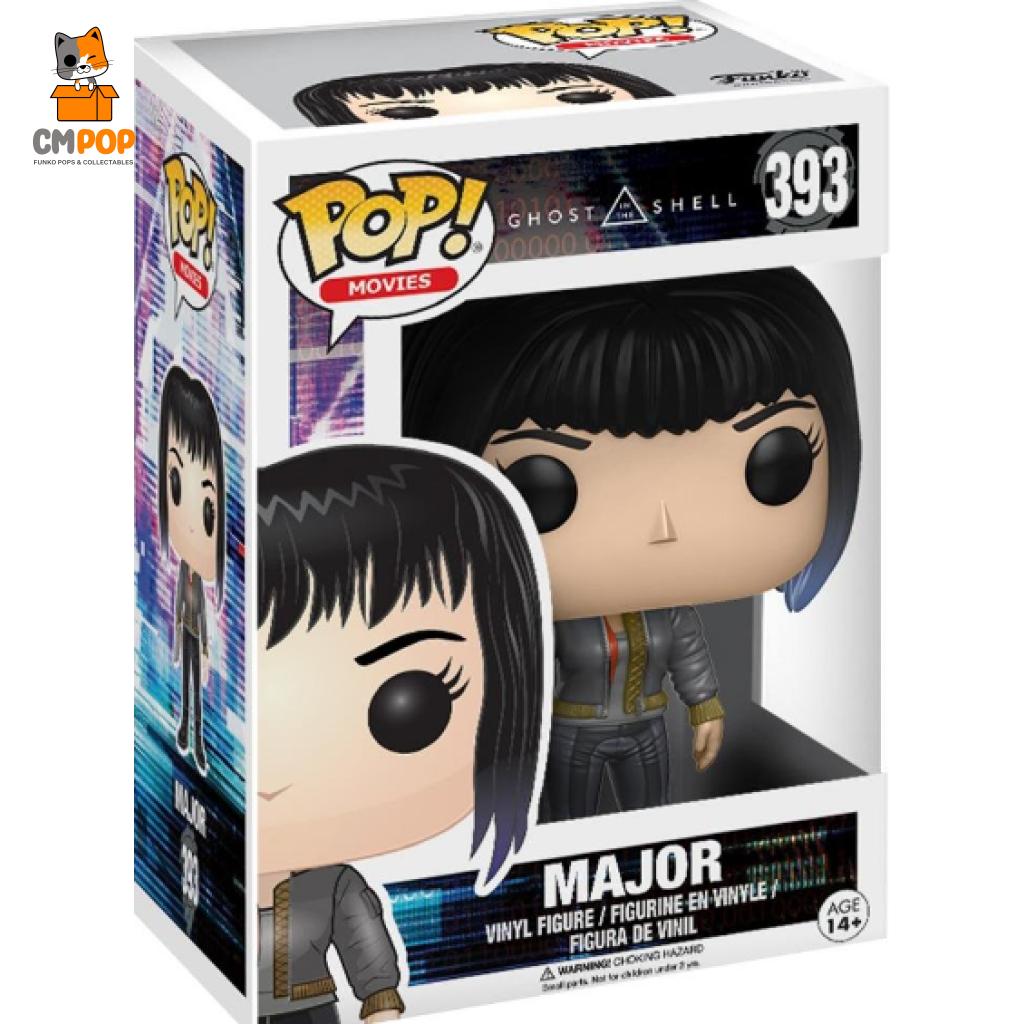 Major - #393 Funko Pop! Ghost In The Shell Damaged Pop