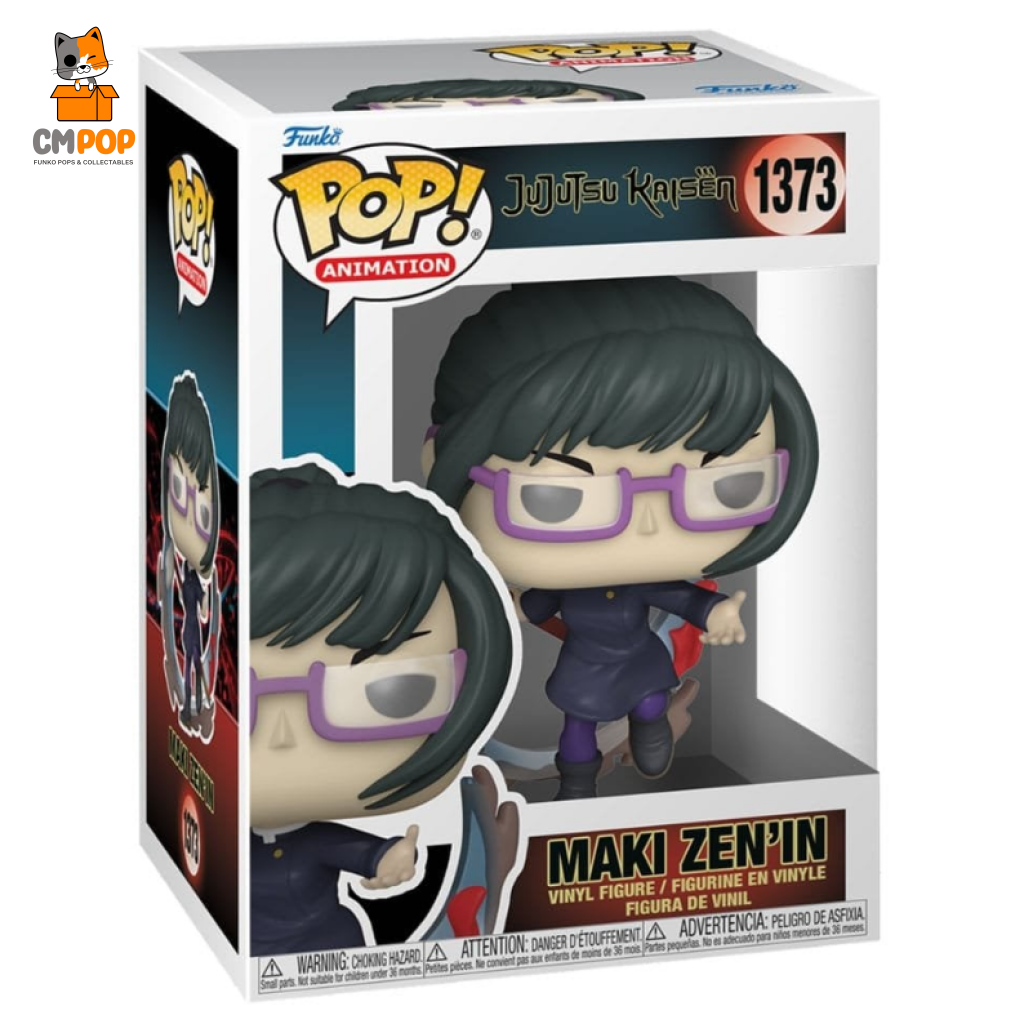 Jujutsu Kaisen: Maki Zenin - #1373 Funko Pop! Kaisen Pop