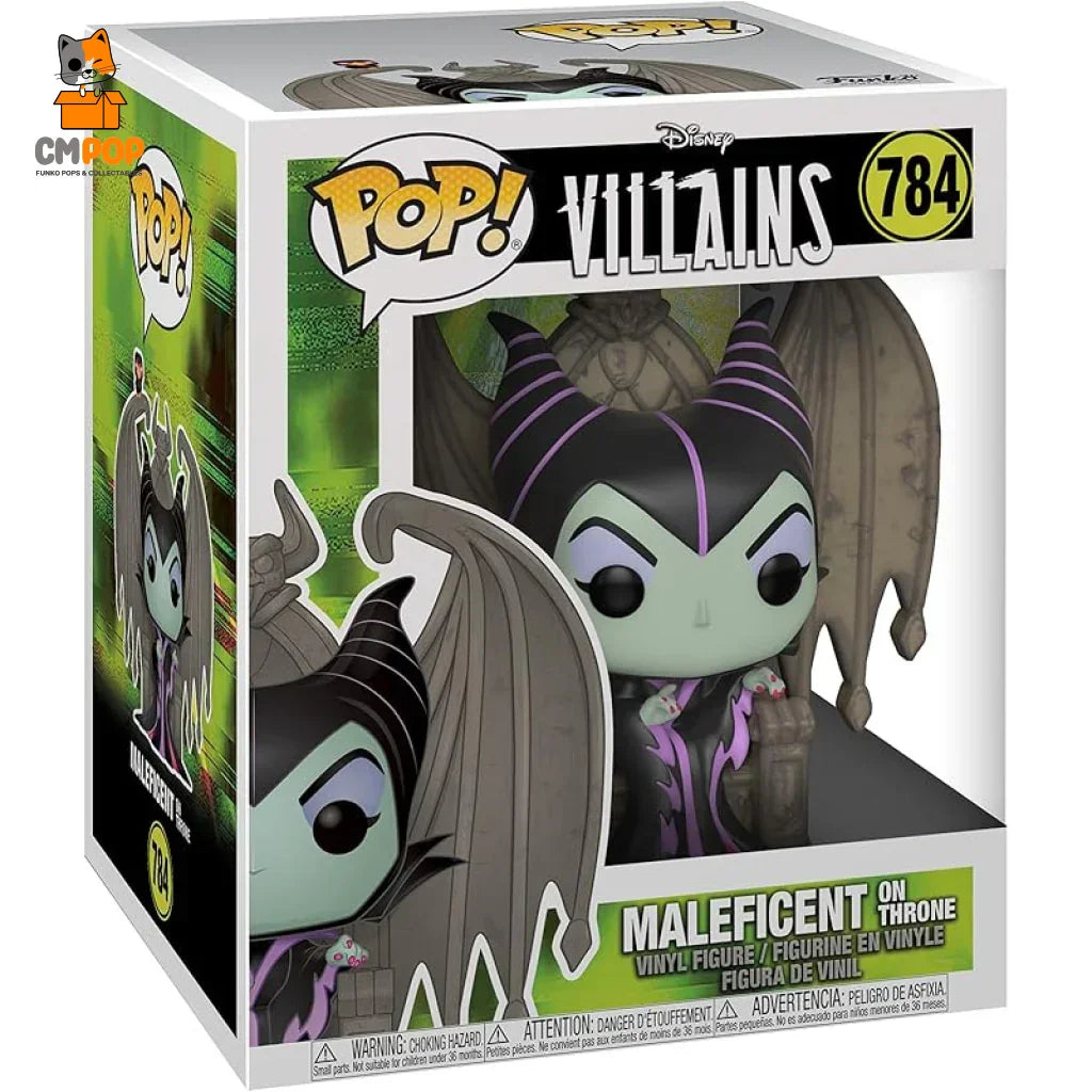 Maleficent On Throne - #784 Funko Pop! Disney Villains Diamond Collection Hot Topic Exclusive