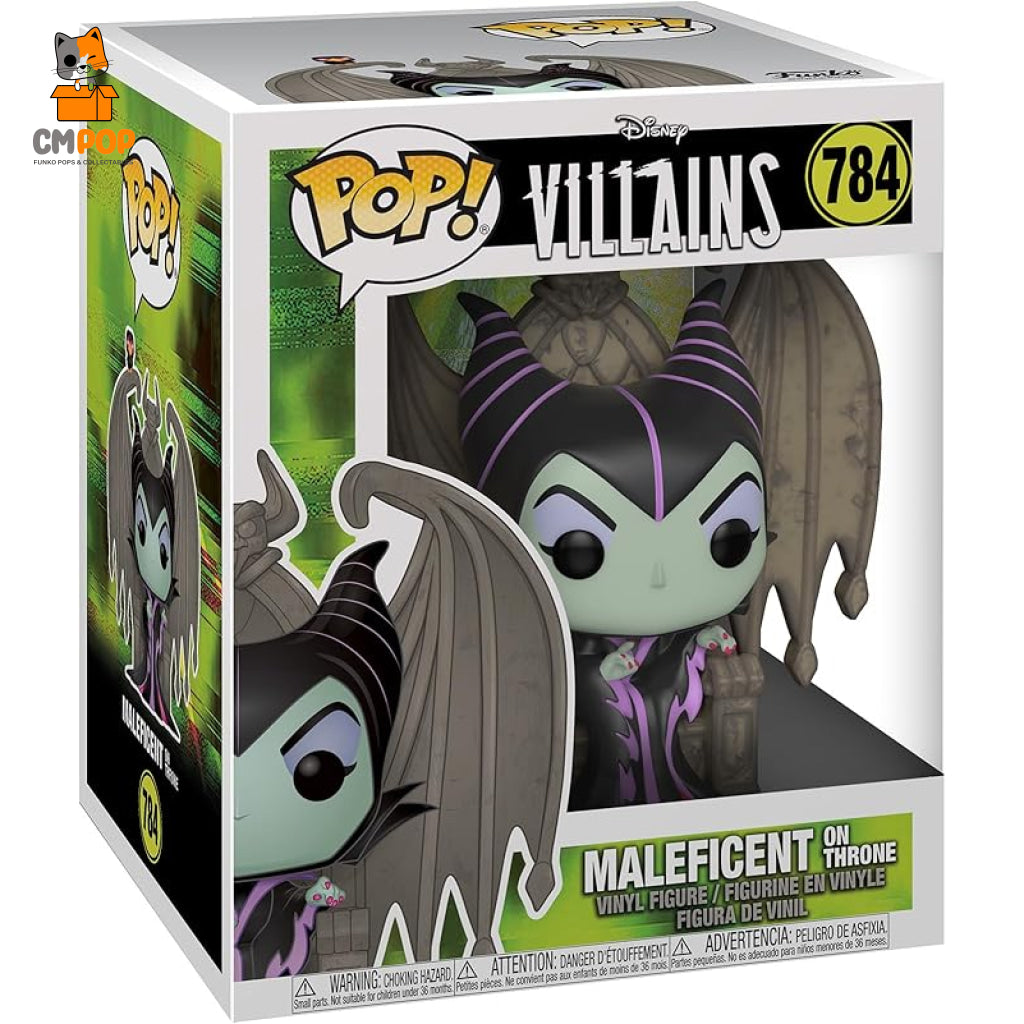 Maleficent On Throne - #784 Funko Pop! Jumbo Disney Villains