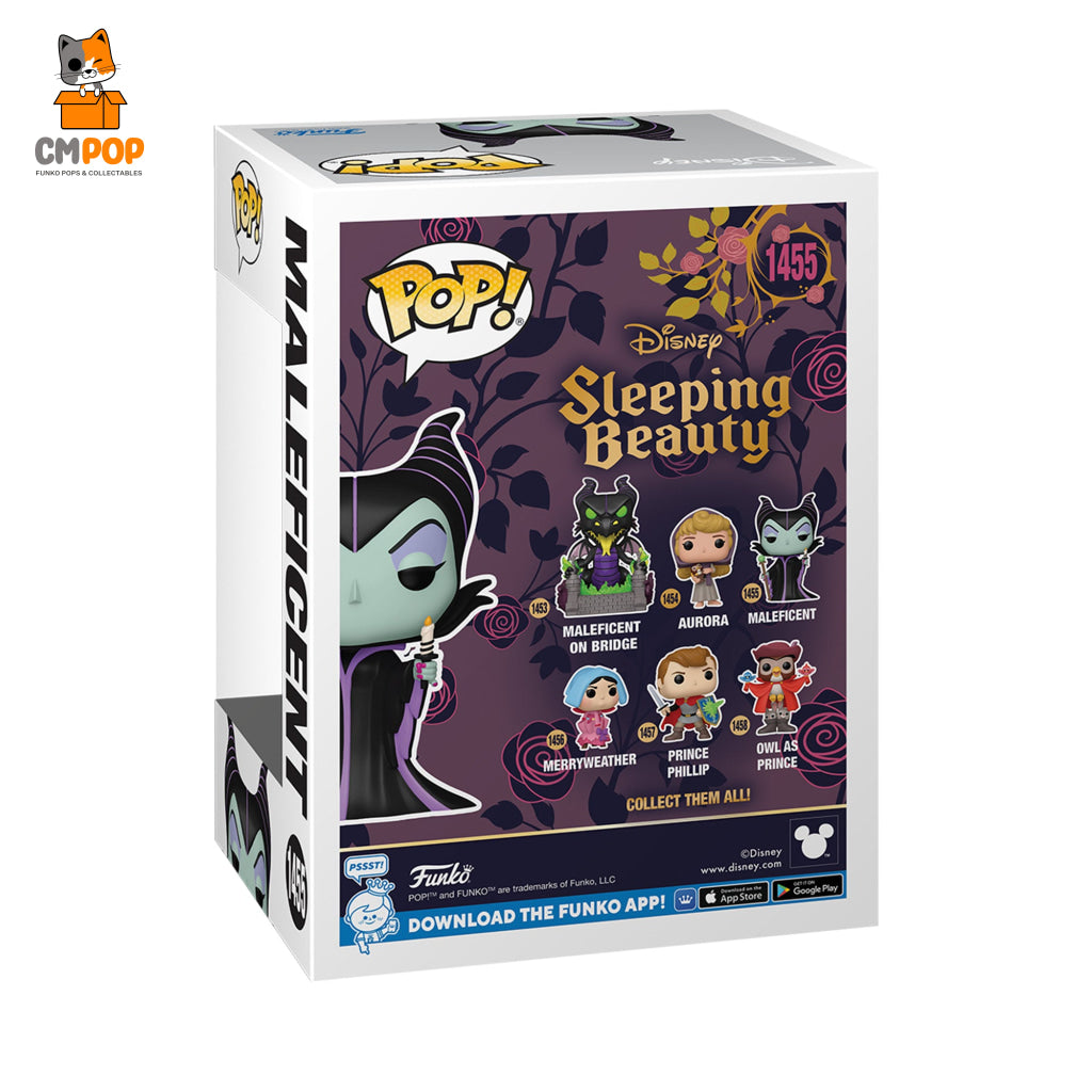 Maleficent W/ Candle - 65Th Anniversary #1455 Funko Pop! Sleeping Beauty Disney Pop