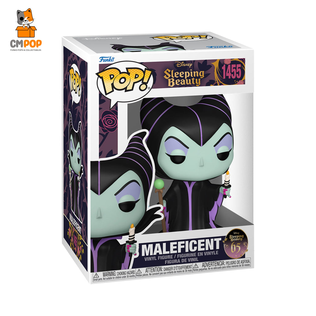 Maleficent W/ Candle - 65Th Anniversary #1455 Funko Pop! Sleeping Beauty Disney Pop