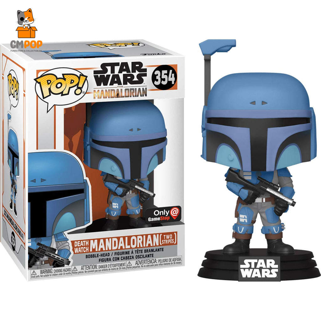 Mandalorian (Death Watch Two Stripes) - #354 Funko Pop! Star Wars The Gamestop Exclusive