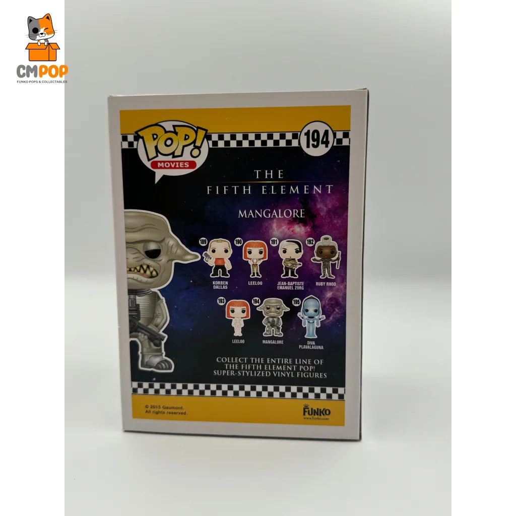 Mangalore - #194 Funko Pop! Movies The Fifth Element