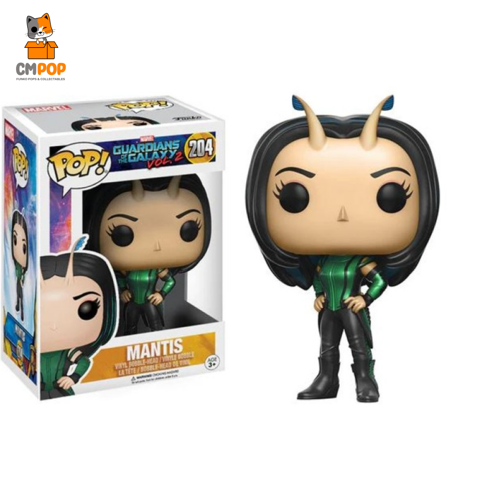 Mantis - #204 Funko Pop! Guardians Of The Galaxy Vol 2 Marvel Pop