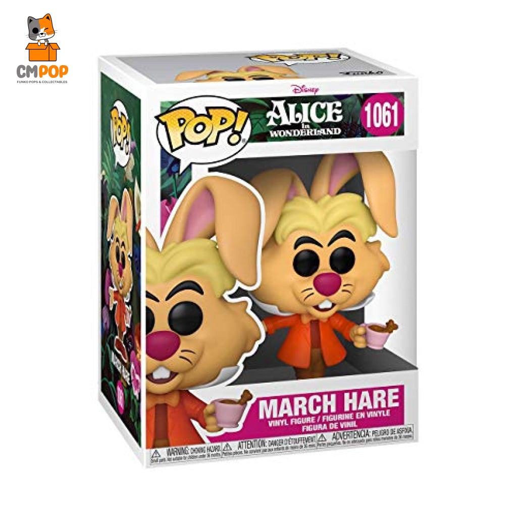 March Hare - #1061 Funko Pop! Disney Alice In Wonderland Pop