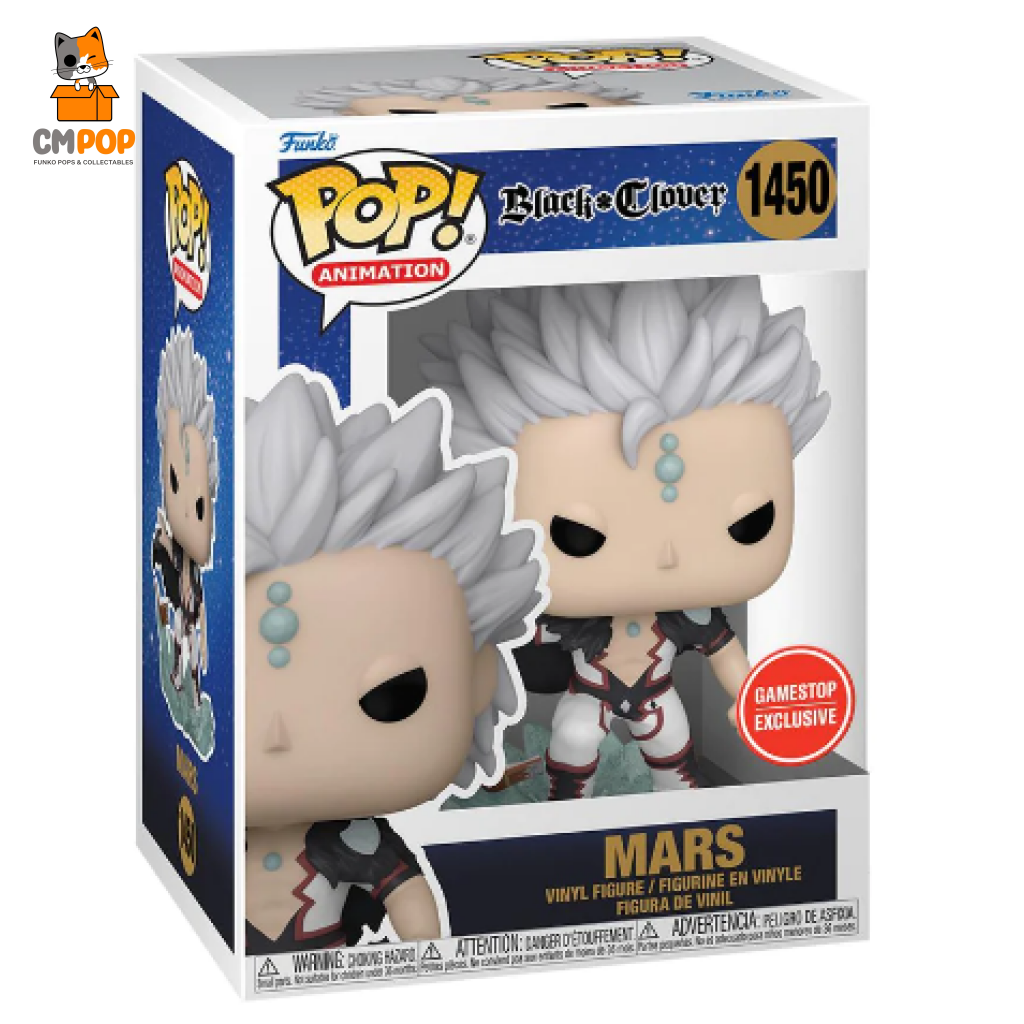 Mars #1450 - Funko Pop! Gamestop Exclusive Black Clover Pop