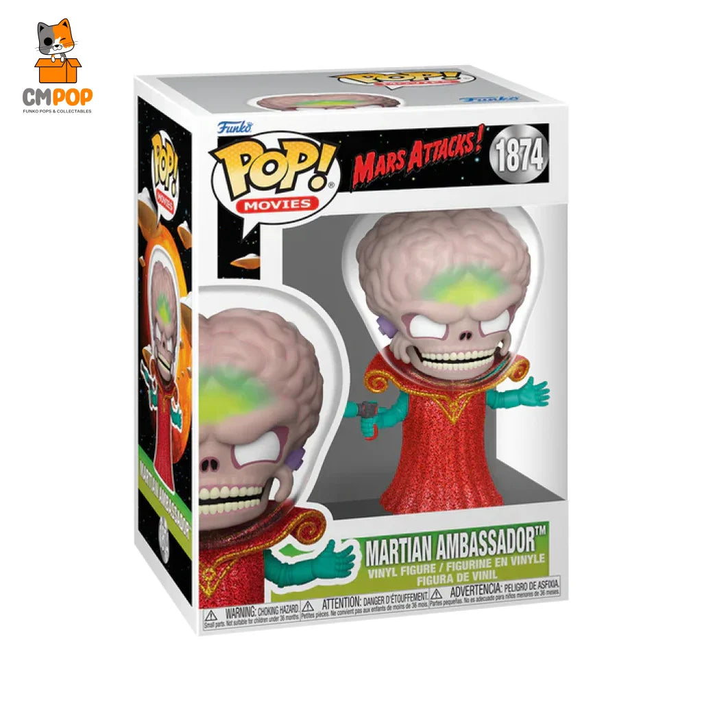 Martian Ambassador - #1874 Funko Pop! Movies Mars Attacks