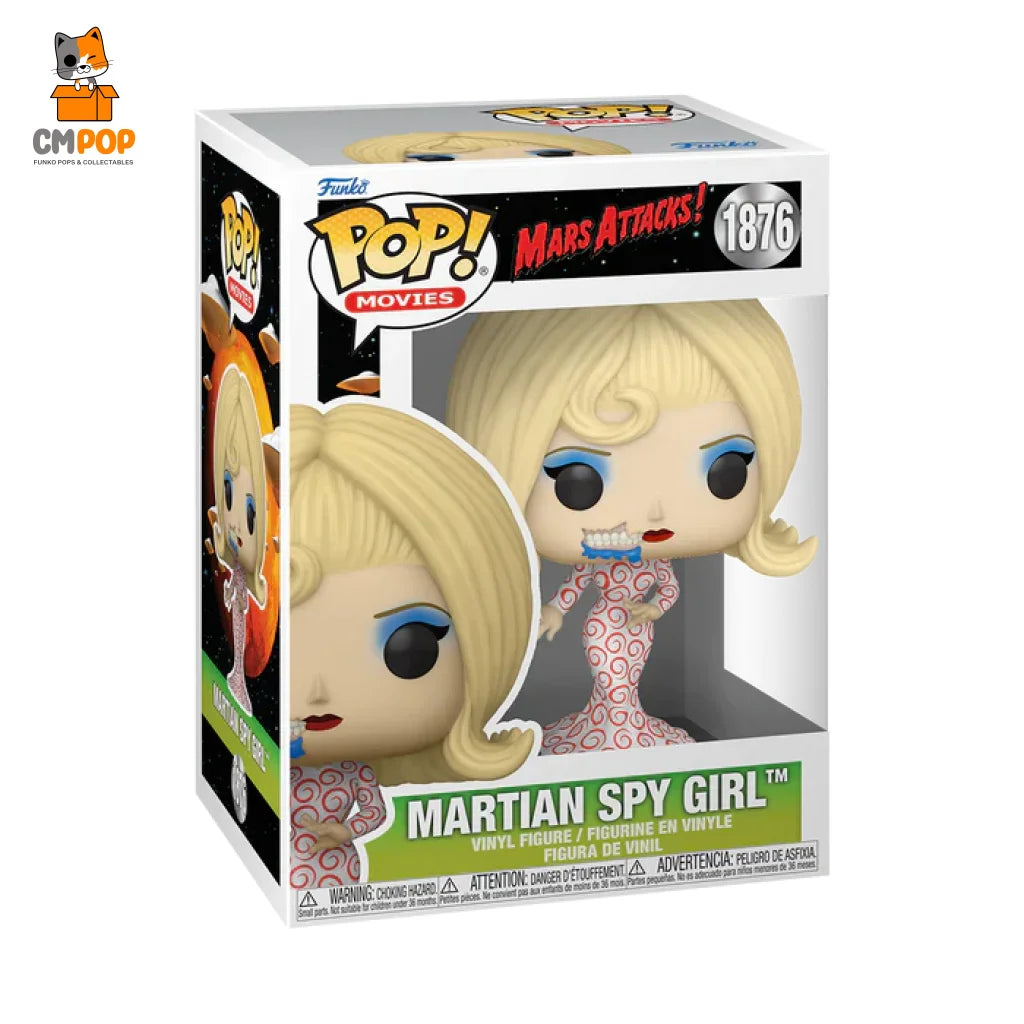 Martian Spy Girl - #1876 Funko Pop! Movies Mars Attacks