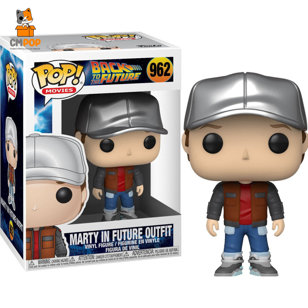 Marty In Future Outfit - #962 Funko Pop! Movies Back To The