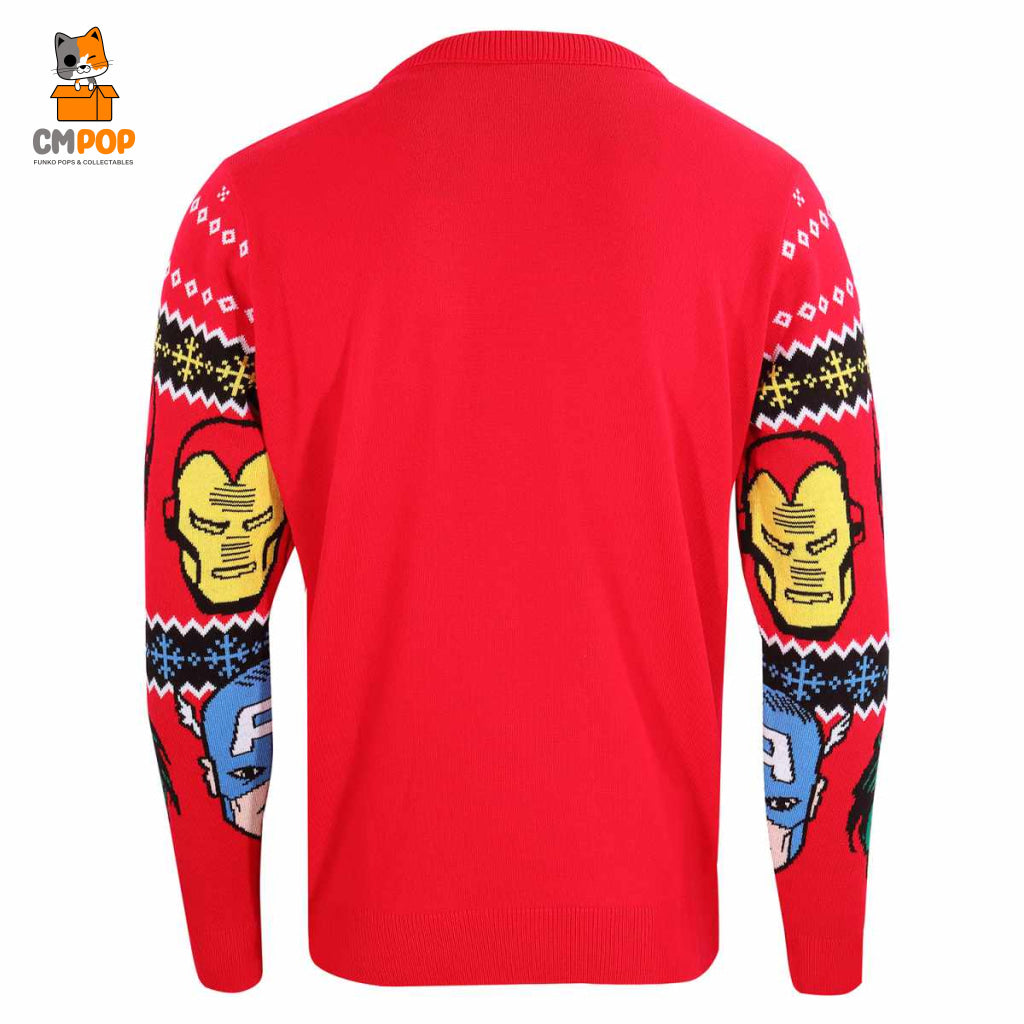 Marvel Comics - Faces (Knitted) Size: Large