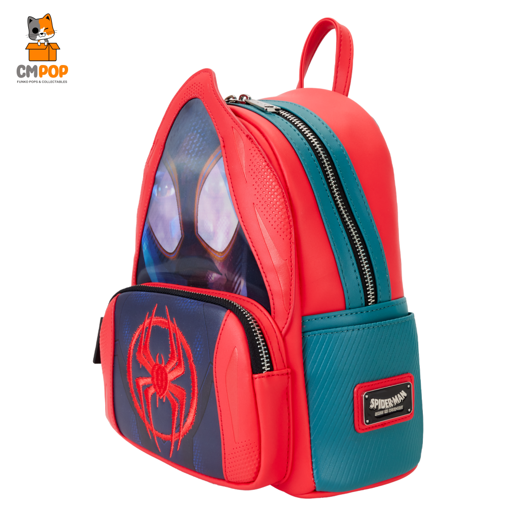 Marvel Spiderverse Miles Morals Hoody Cosplay Mini Backpack - Loungefly