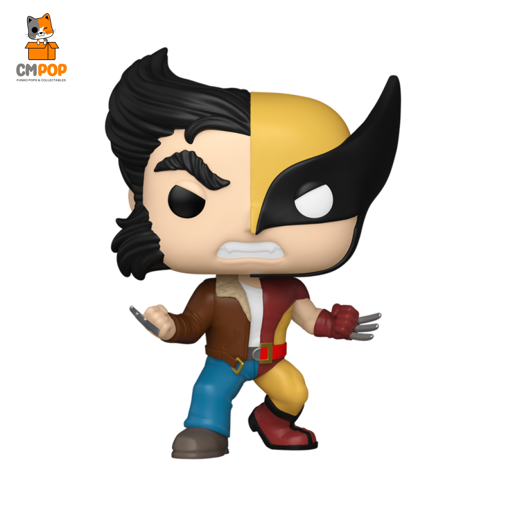 Marvel Split Wolverine/Logan - #1433 Funko Pop! Pop