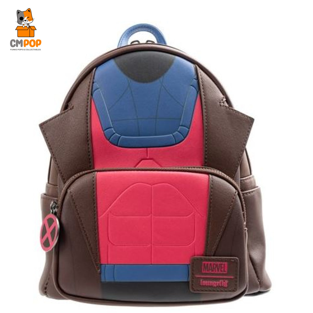 Marvel X-Men Gambit Cosplay Mini Backpack - Loungefly