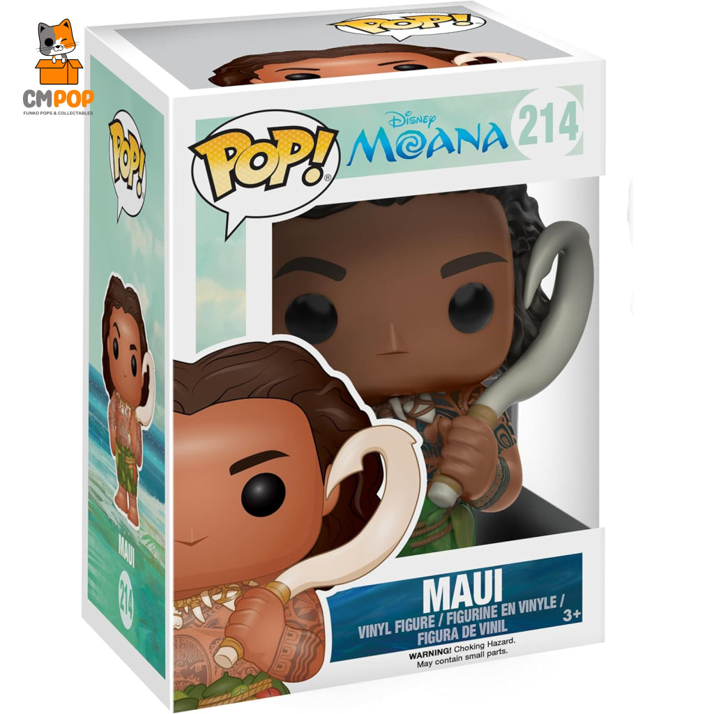 Maui - #214 Funko Pop! Disney Moana Pop