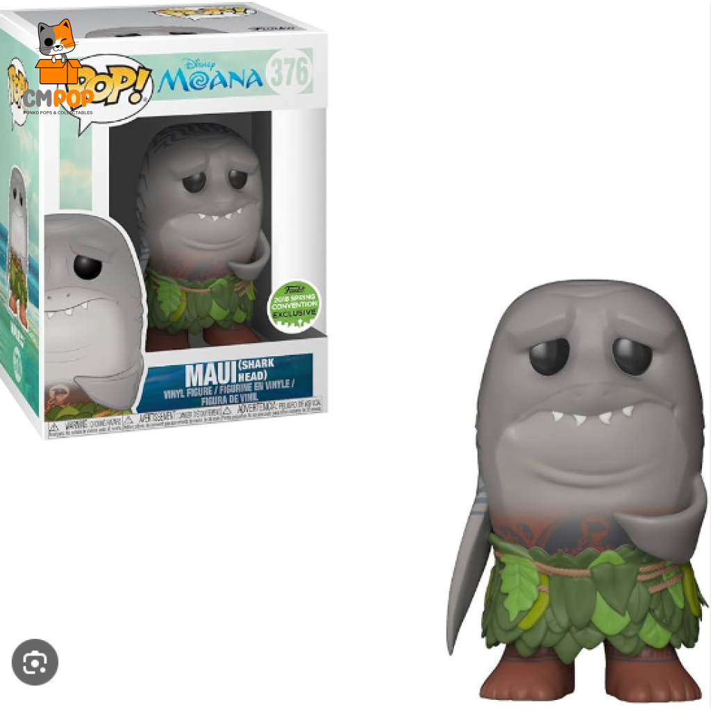 Maui Shark Head - Funko Pop! Moana Disney 2018 Spring Convention Exclusive Pop