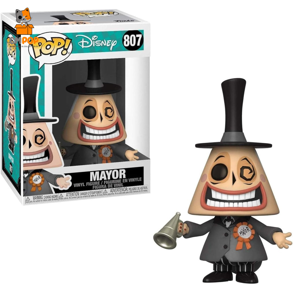 Mayor - #807 Funko Pop! Disney The Nightmare Before Christmas Pop