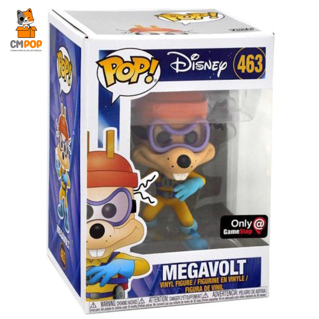 Megavolt - #463 Funko Pop! Disney Gamestop Exclusive Pop