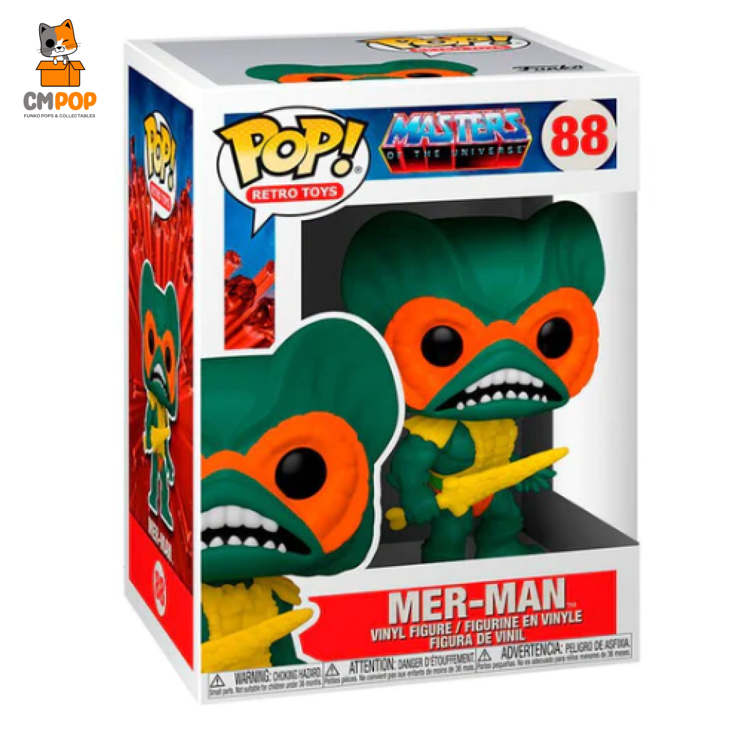 Mer-Man - #88 Funko Pop! Masters Of The Universe Pop