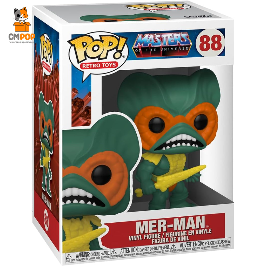 Mer-Man - #88 Funko Pop! Retro Toys Masters Of The Universe