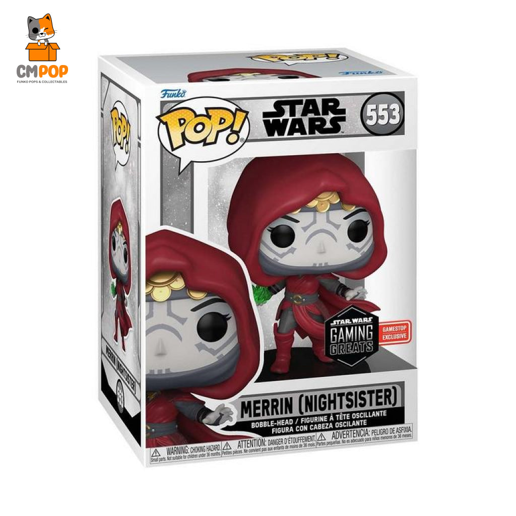 Merrin (Nightsister) - #553 Funko Pop! Star Wars Gamestop Exclusive Pop