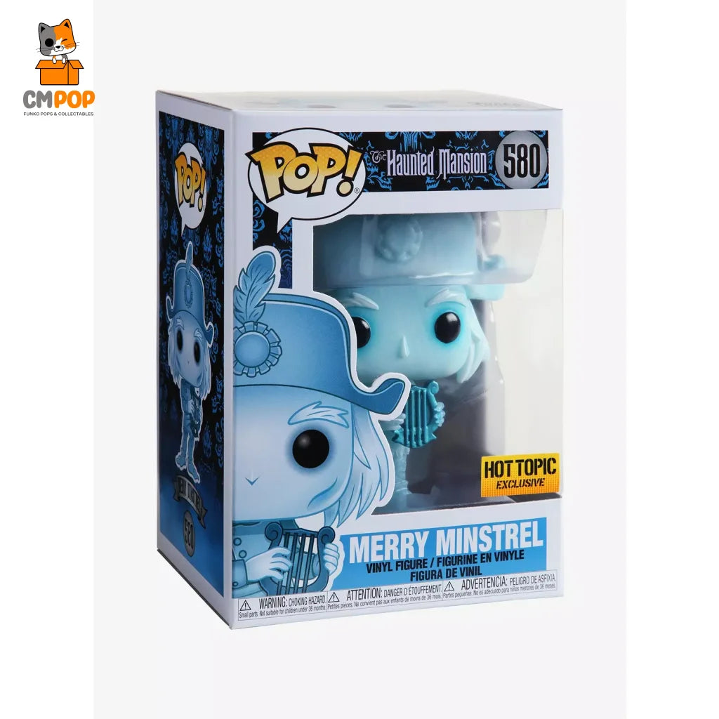 Merry Minstrel - #580 Funko Pop! Disney Haunted Mansion Hot Topic