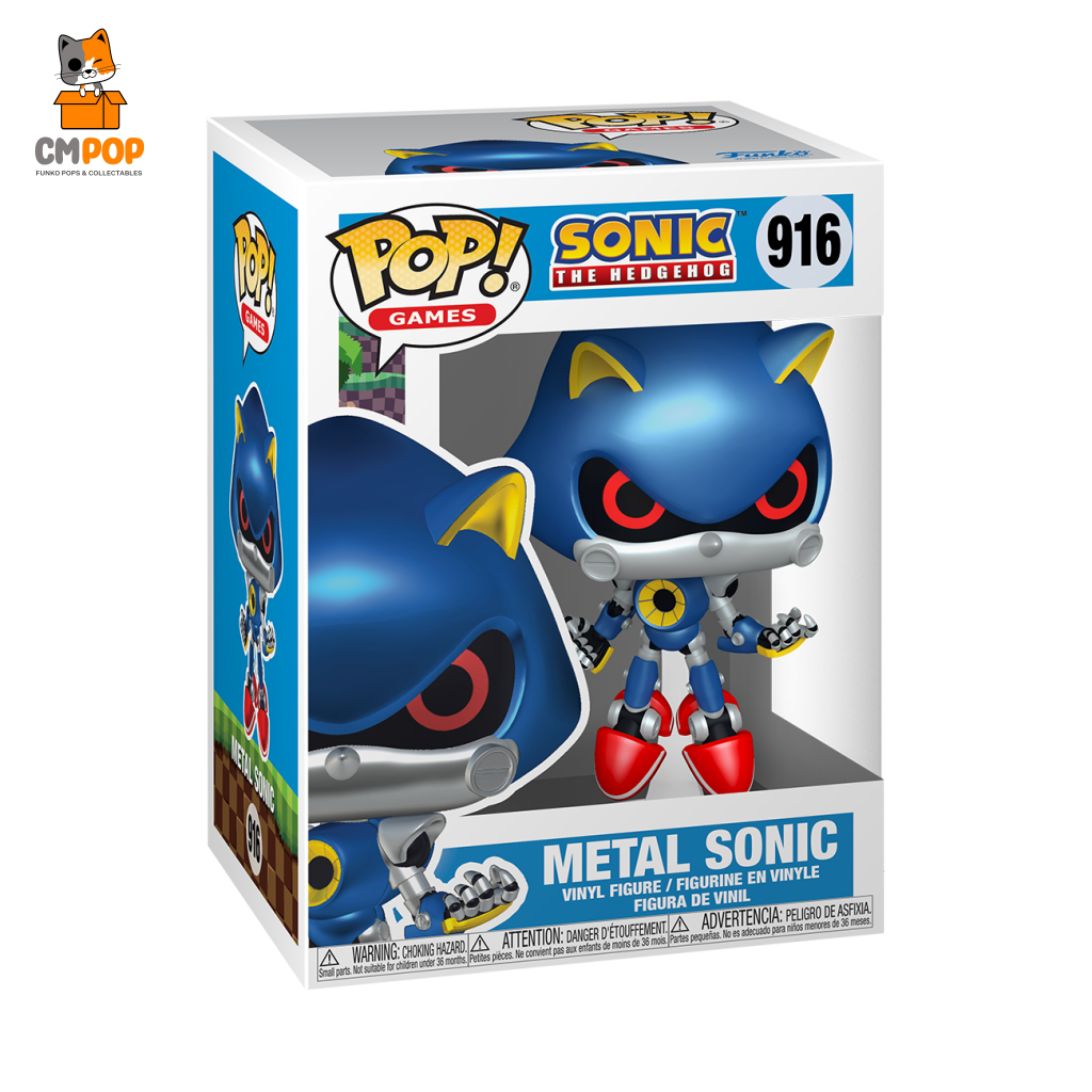 Metal Sonic - #916 Funko Pop! The Hedgehog Pop