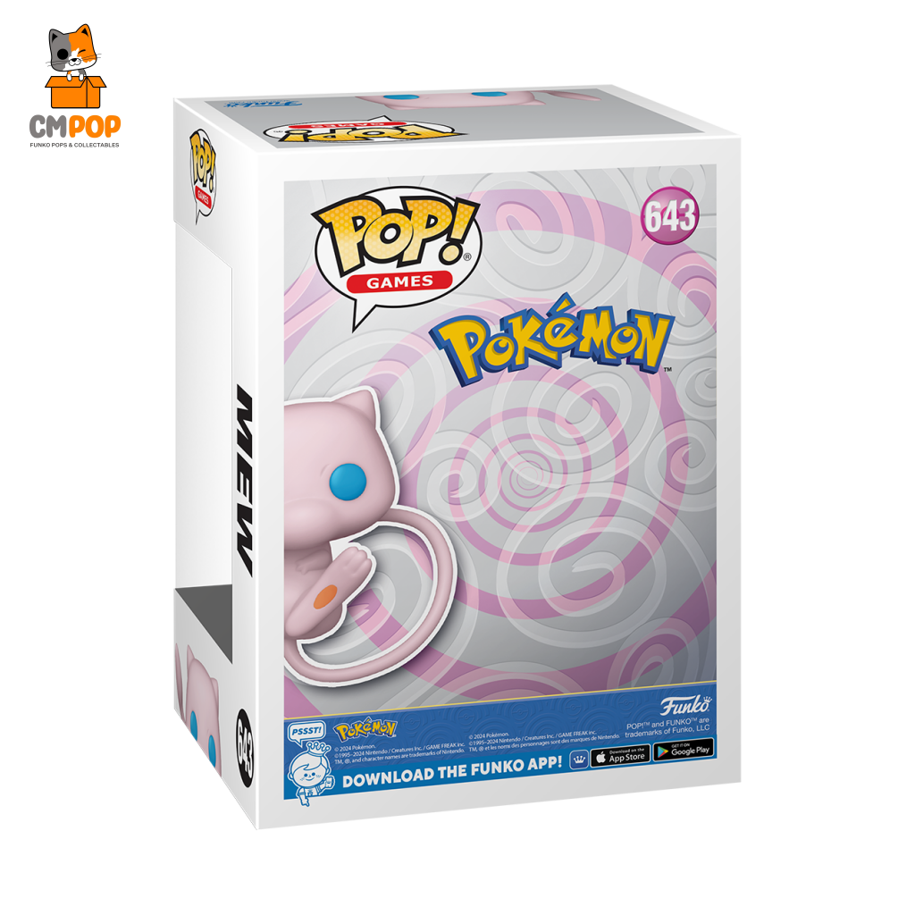 Mew - #643 Funko Pop! Pokemon Pop