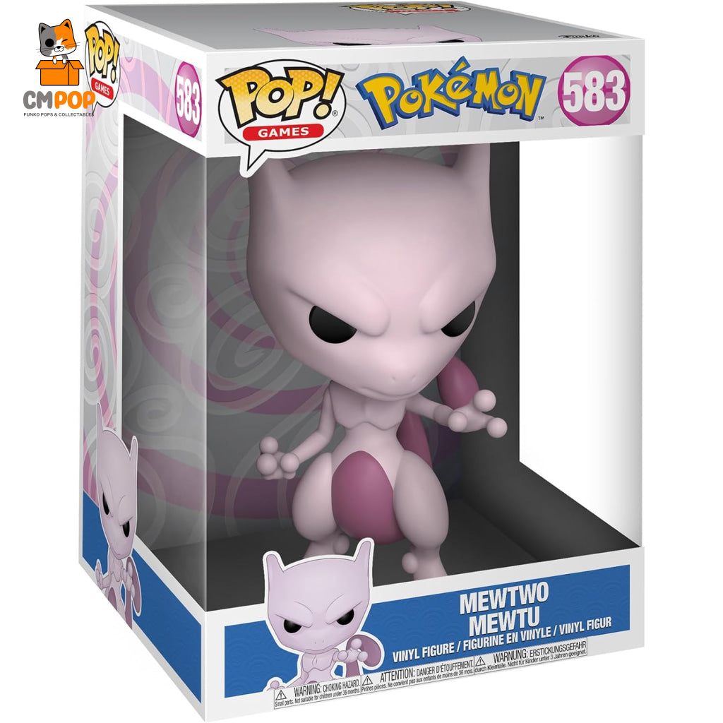 Mewtwo - #583 Funko Pop! Pokemon Jumbo Pop