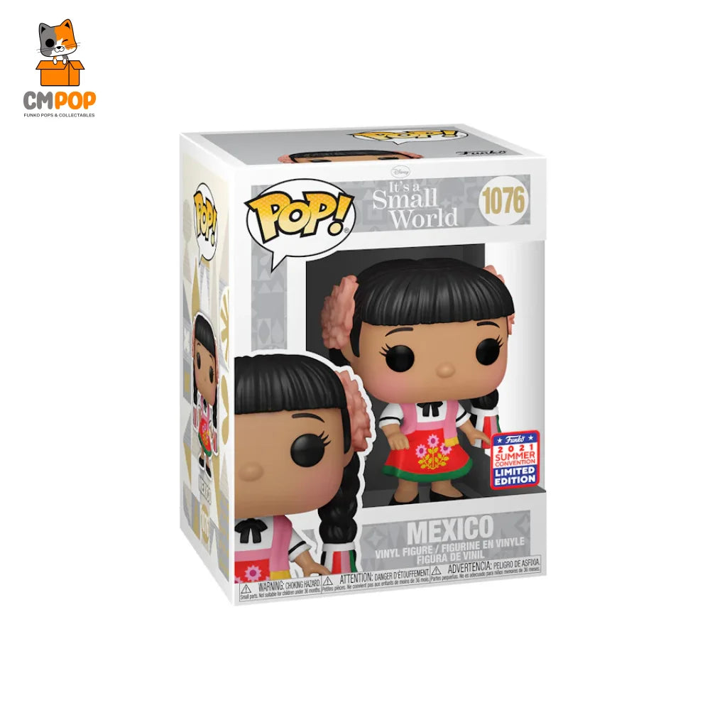 Mexico - #1076 Funko Pop! Disney It’s A Small World 2021 Convention Exclusive