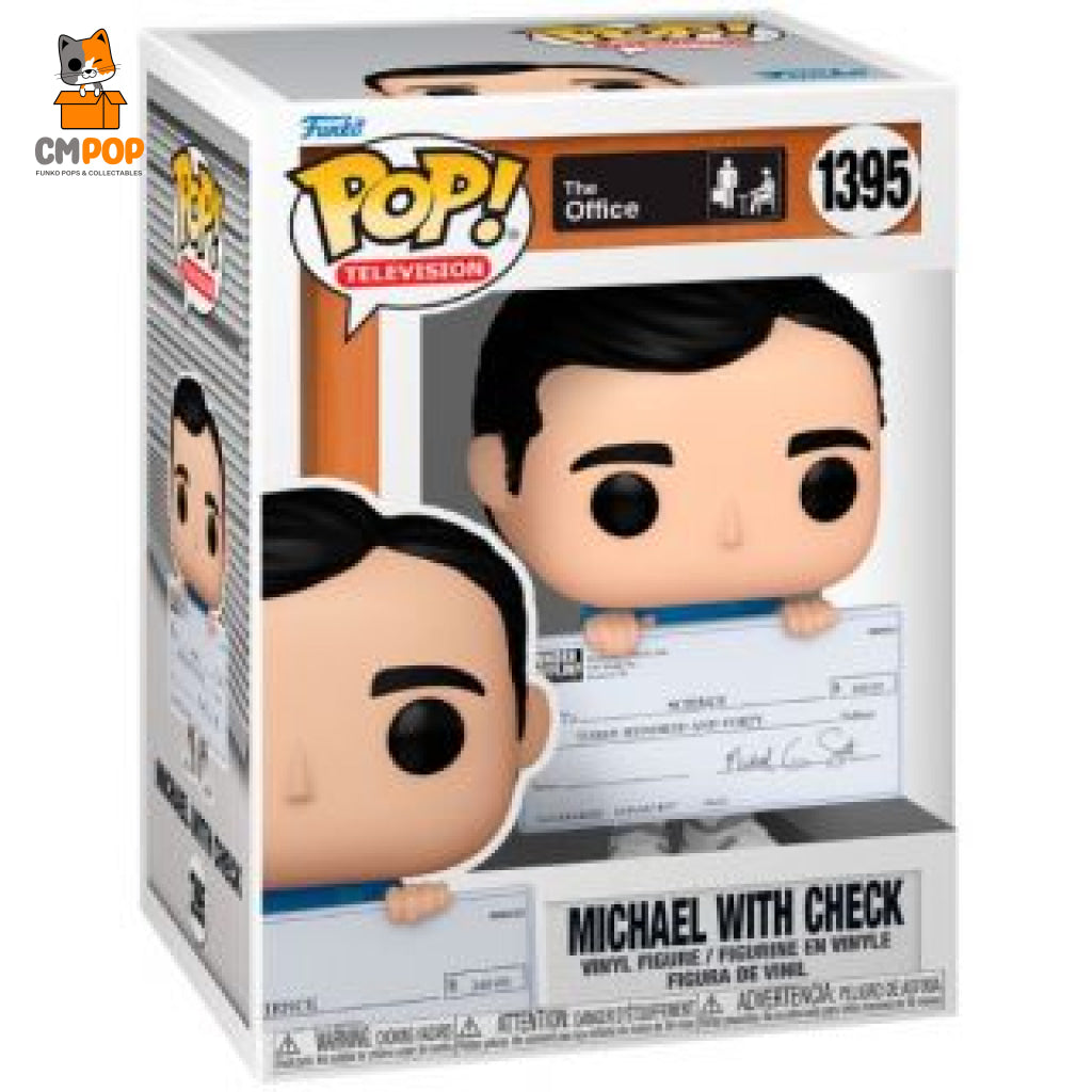 Michael With Check - #1395 Funko Pop! The Office Pop