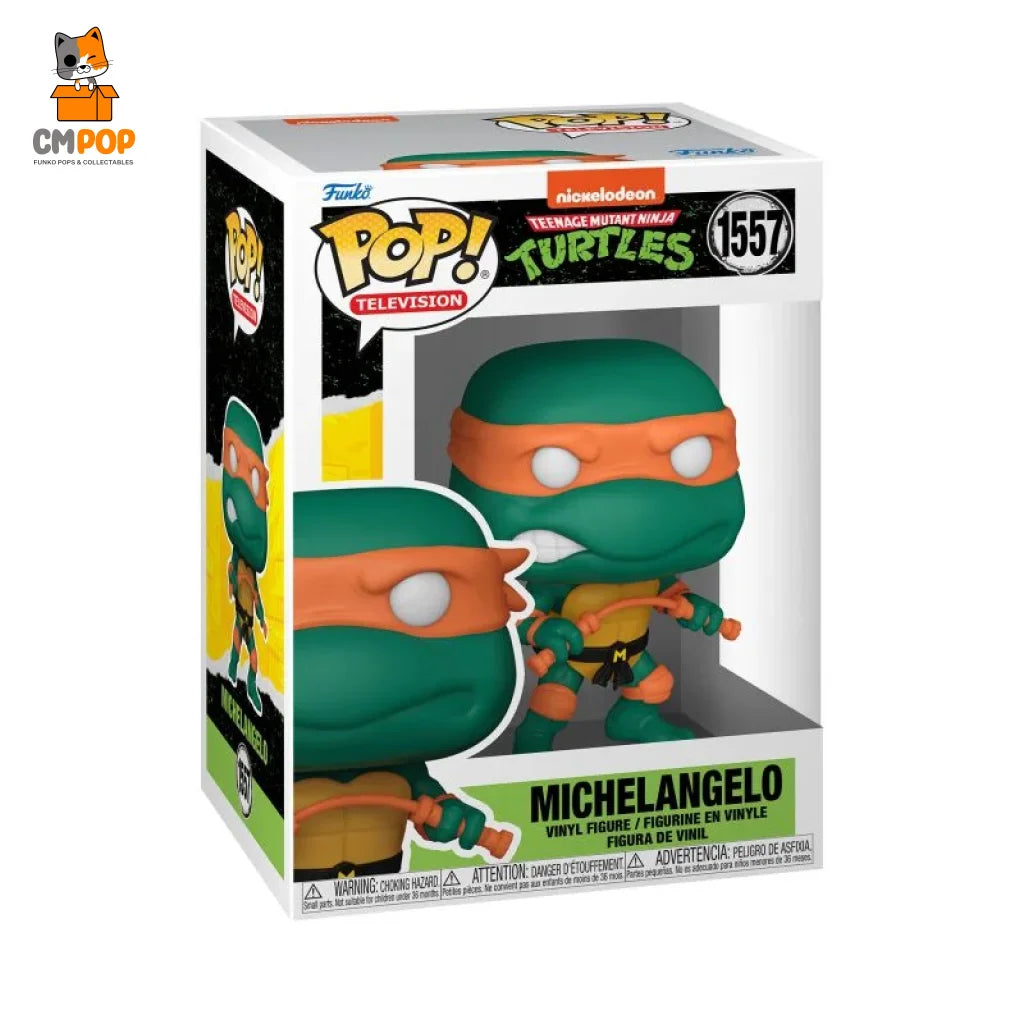 Michelangelo - #1557 Funko Pop! Teenage Mutant Ninja Turtles (Tmnt) Pop