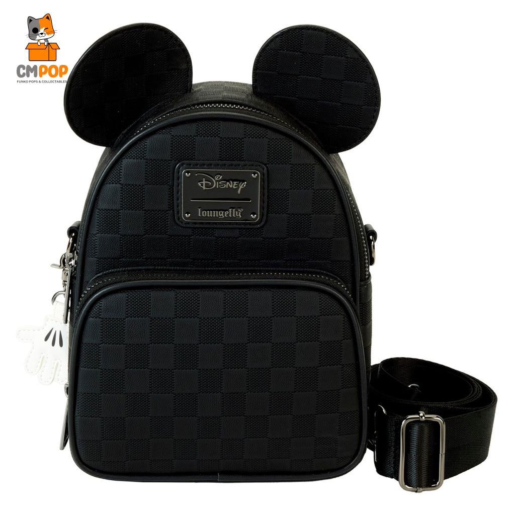 Mickey Ear Evergreen Convertible Crossbody - Disney Loungefly